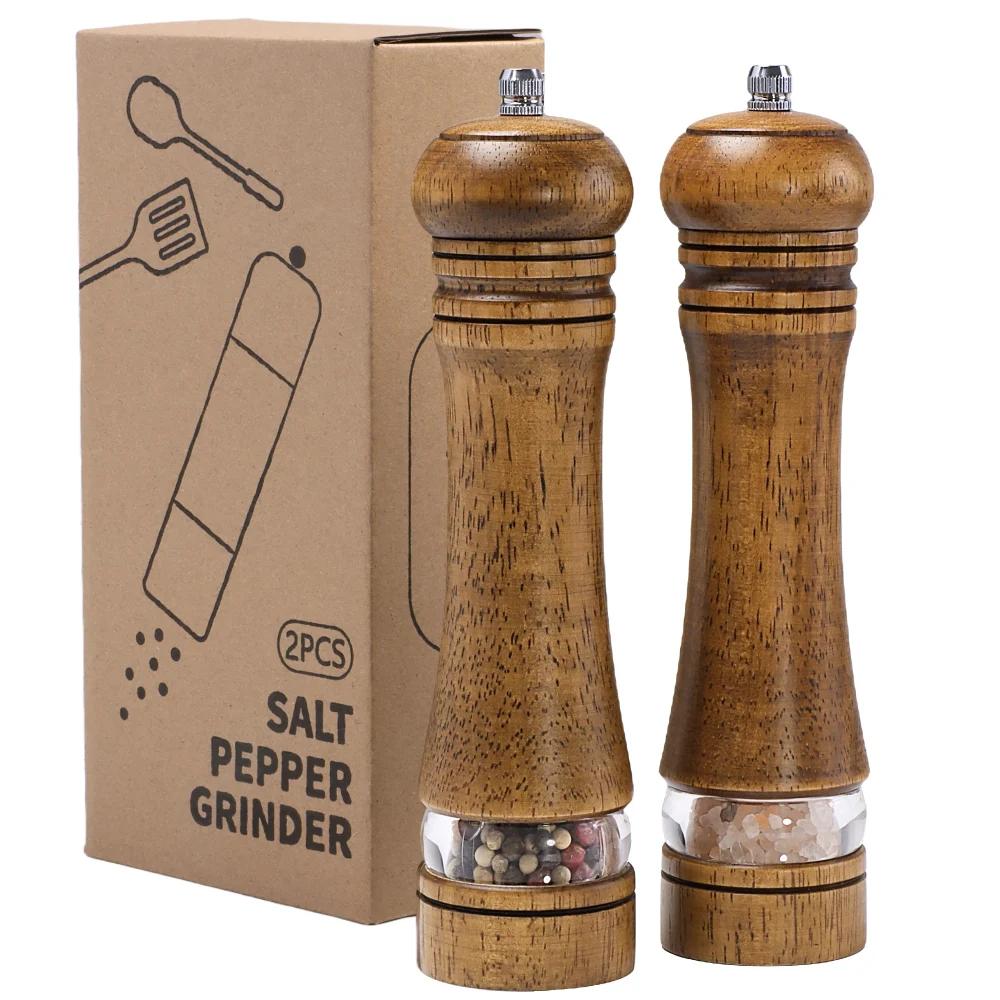 moulins à sel et à poivre en bois