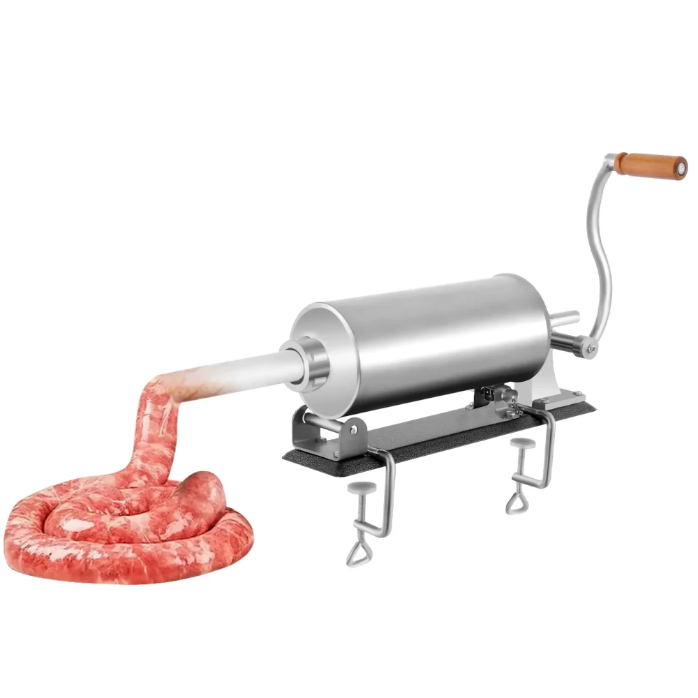 machine à remplir les saucisses 3L argentée