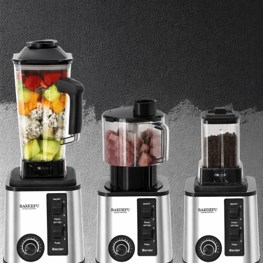 Mélangeur 6 en 1 en acier inoxydable, 220V- 3L