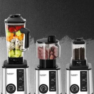 Mélangeur 6 en 1 en acier inoxydable, 220V- 3L