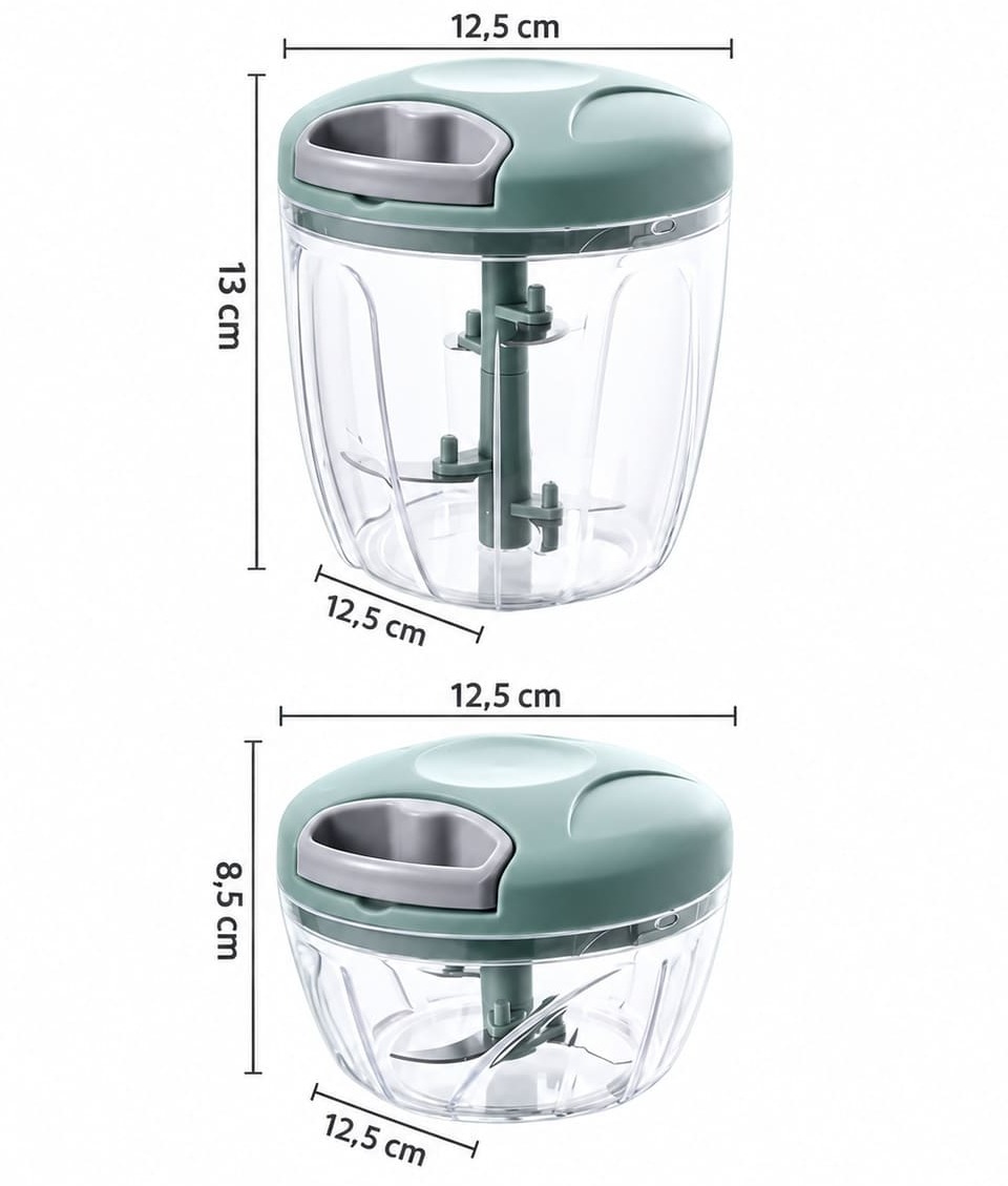Mini hachoir manuel à ficelle — 150, 500 ou 900 ml – Image 2