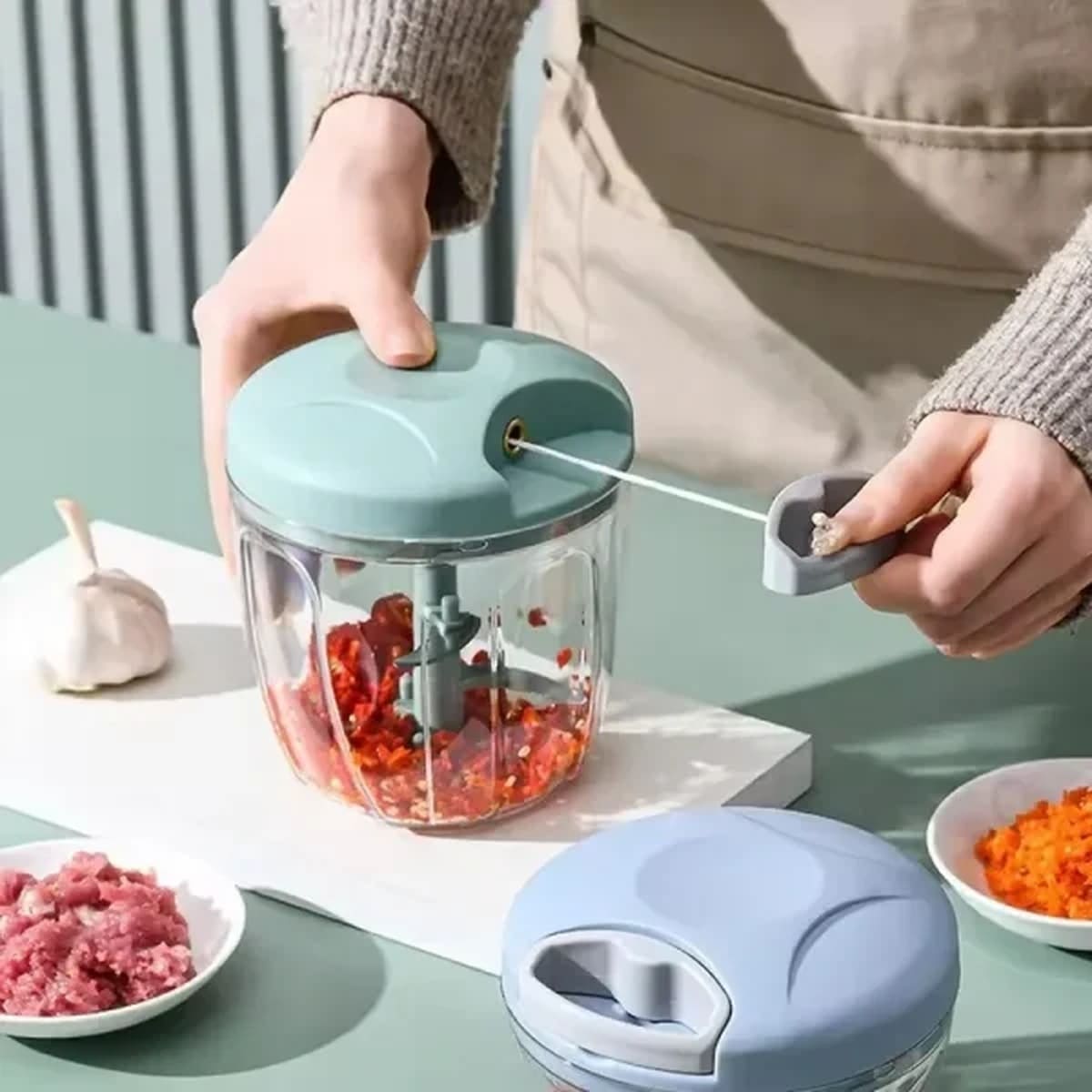 Mini hachoir manuel à ficelle — 150, 500 ou 900 ml – Image 11
