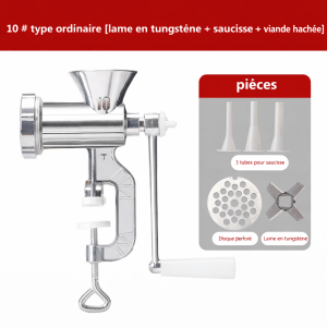 Hachoir en alliage d'aluminium