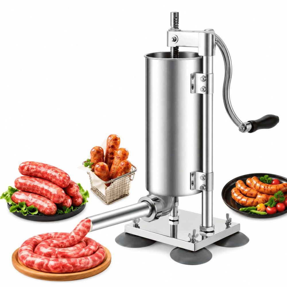 Poussoir à saucisses vertical 3 L – acier inoxydable